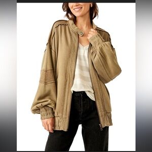 Free People Lou Moto Zip